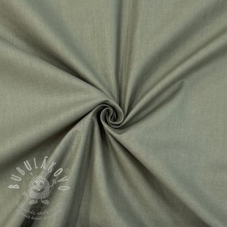 Bavlněný popelín olive