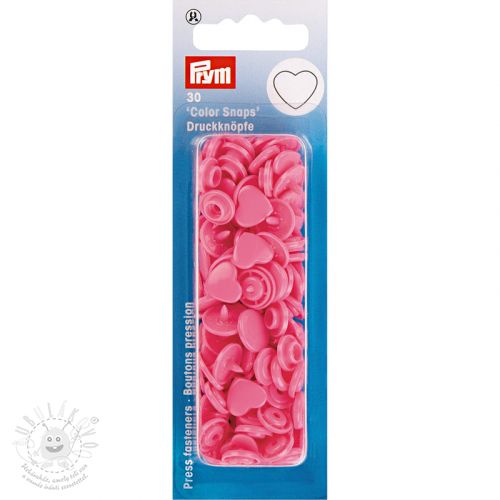 Levně Colorsnaps PRYM Heart pink