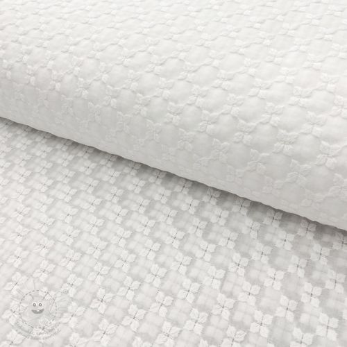 Madeira embroidery Emilie 2-side white