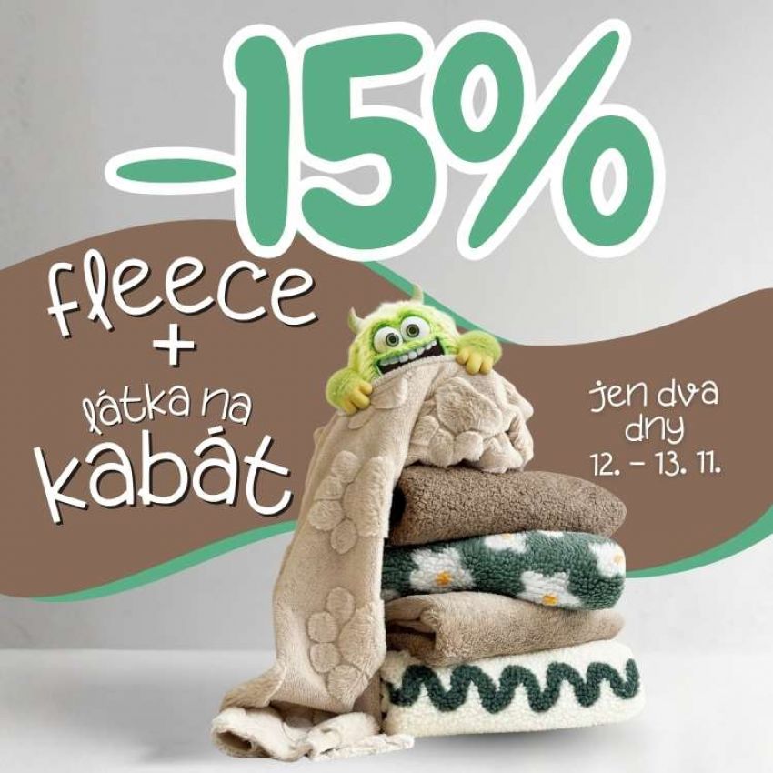 fleece kabat CZ
