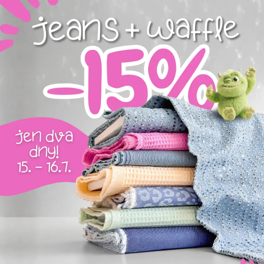 jeans waff CZ
