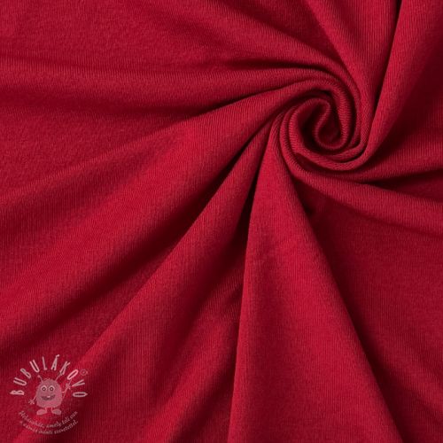 Levně Úplet VISCOSE LYCRA HEAVY red