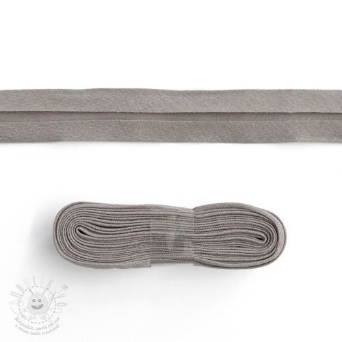 Levně Lemovací proužek bavlna - 3 m grey